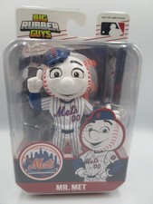 Collect Major Big Rubber Guys MR MET Figure New York Mets Mascot MLB BRAND NEW picture
