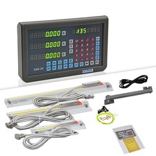 DITRON 2 Axis/3 Axis LED DRO Digital Readout with Linear Glass Scale 5um Lathe picture