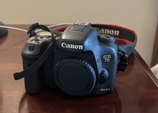 Canon EOS 7D Mark II 20.2MP Digital SLR Camera Body Only Fully Tested 90% New picture