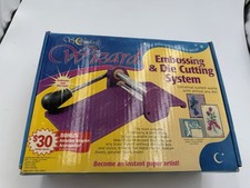 Spellbinders Vintage Wizard Embossing Die Cut Machine Purple System Press picture