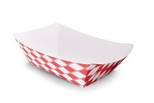 DHG PROFESSIONAL Case 1000 Paper Food Trays Multicolor 1/4 lb Food Service Trays picture