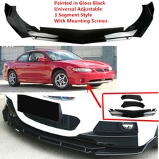 Add-on Universal For Pontiac Grand Prix 97-03 Front Underbody Lip Splitter Black picture