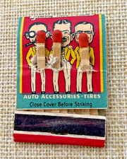 Vintage Pep Boys Risque Matches  Auto Accessories Tires Varsity Penis Matchbook picture