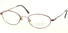 NEW NORMA KAMALI 7143 CHERRY WOOD EYEGLASSES GLASSES FRAME 48-20-135mm Italy picture