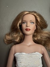 TONNER TYLER DOLL, REDRESSED, BENT WRISTS, 16 INCHES TALL, HAS SHOULDER CRACKS picture
