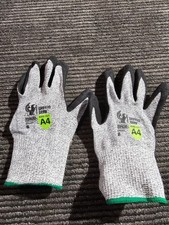 (QTY 24 PAIRS) Magid Griffin Gear ANSI A4 Liquid Repellent Nitrile Work Gloves picture