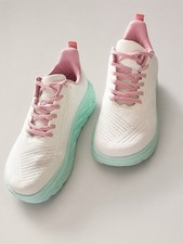 OrthoComfoot Women’s Wide Diabetic Walking Shoes US 7 EU 38.5 Pink White New picture