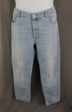 Brunello Cucinelli Men's Blue Light Wash Traditional Fit Jeans 52 US 36 picture