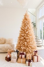 7ft Luxury Everlasting Handmade Pampas grass Christmas tree picture