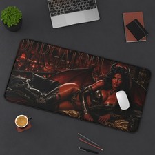 Purgatori Mouse Pad, Comic Heroine XXL Gaming Desk Mat, Vampire Pad picture