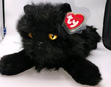 Ty Classic Onyx Black Persian Cat Plush 2000 - 18