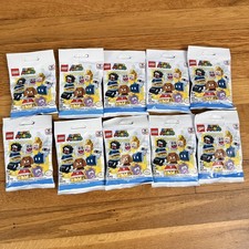 Lot Of 10 Lego Super Mario Series 1 Character 71361 New Factory Sealed picture