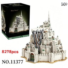 Minas Tirith 8278 Architecture Unbranded Building Block Set NO BOX W/ FIGS picture