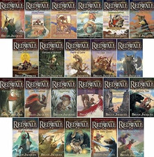 Complete Set Series - Lot of 22 Redwall Books by Brian Jacques YA Rogue Crew picture