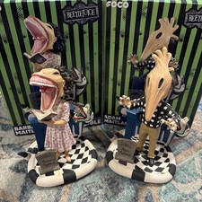 BARBARA & ADAM MAITLAND Tim Burton’s BEETLEJUICE Movie NIB Bobblehead Set FOCO picture