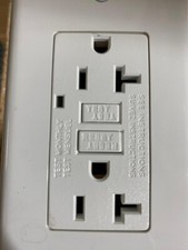 50 pack 20A GFCI Receptacle Outlet w/ LED & Wallplate UL Listed - White 20 Amp picture