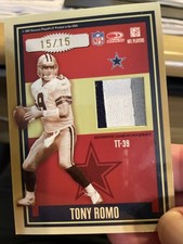 2007 donruss elite throwback threads Tony Romo/Roger Staubach picture