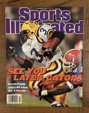1997 Sports Illustrated No Label - LSU TIGERS beat #1 FLORIDA GATORS Kevin Faulk picture