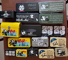 QTY17: Felix the Cat  - Assorted Collectible Tins picture