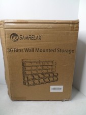 Samrelax 30 Bins Wall Mounted Storage - JC157 - NEW picture