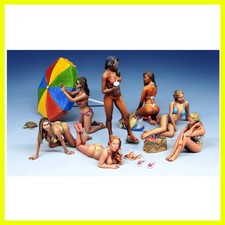 1/35 Resin Model Assembly Kit Gk, Beach Party, Unpainted Model picture