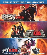 SPY KIDS TRIPLE FEATURE New Sealed Blu-ray 1 2 3 Antonio Banderas picture