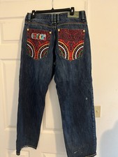 Vintage Coogi Denim With Embroidered Back Pockets Men's Size 34x34 SO GOOD picture