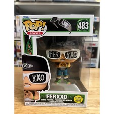 NEW IN HAND GLOW Ferxxo Feid Funko Pop #483 Rocks Music Glows Dark GITD Urbano picture