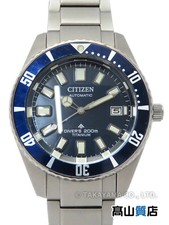 CITIZEN PROMASTER NB6021-68L Blue Automatic Titanium Month Men's Watch picture