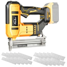18GA Cordless Brad Nailer for Dewalt 20V Battery, 2 in1 Electric Nail/Staple Gun picture