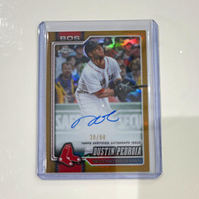 Topps Chrome 2026 Dustin Pedroia /50 Auto #CLA-DP Legend Red Sox picture
