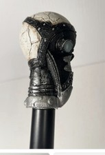 Ebros Gothic Tribal Ram Vulture Skull Decorative Walking Cane  38