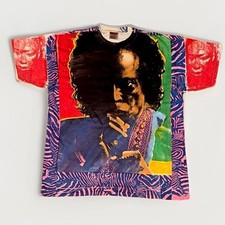 RARE Miles Davis Heaven Smiles Mosquito Head AOP 1/1 Shirt Michael Rios VINTAGE picture