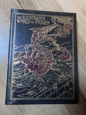 THE ILLUSTRATED WORLD OF TOLKIEN Easton Press J.R.R. Tolkien Lord Of The Rings picture