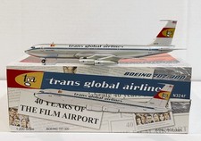 Trans Global Airlines Boeing 707-300 Airport N324F Diecast 1/200 PK2723001 Model picture