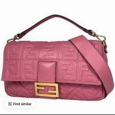 Fendi Baguette Bag Hot Pink picture