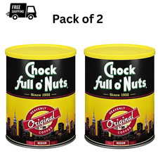 Chock Full O’ Nuts Heavenly Original Blend Ground Coffee 48 oz (Pack of 2) picture