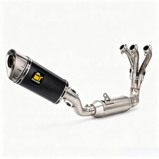 Full Exhaust System Side Outlet Muffler For Yamaha MT09 XSR900 2021-2025 picture