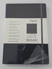 Fabriano Ispira Black A5 Hard Cover Ruled Notebook Journal 96 Pages Paper - SW picture