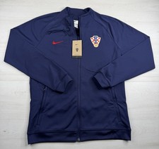 Nike Croatia Soccer Jacket Blue National Futbol Team Hrvatska Vatreni Mens S NWT picture