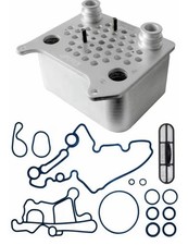 PPE Heavy-Duty Ford Oil Cooler including Viton Gasket Kit (2003-2007 Ford Pow... picture