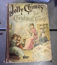 Vintage Rate Jolly Chimes For Christmas Times 1898 Original Print Book Victorian picture