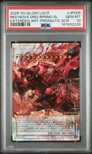2026 Yu-Gi-Oh Red Nova Dragon Burning Soul LOCR Overframe Starlight PSA 10 picture