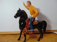 Vintage Hartland Cheyenne & Black Horse picture