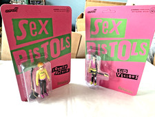Sex Pistols  Super7 Reaction Johnny Rotten Sid Vicious unpunched picture