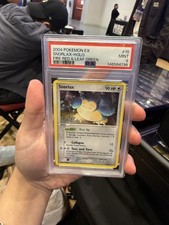 2004 POKEMON EX FIRE RED & LEAF GREEN #15 SNORLAX-HOLO PSA 9 picture