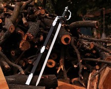 Handmade Legend ofZorro Rapier Sword Replica with Stainless Steel Blade Scabbard picture