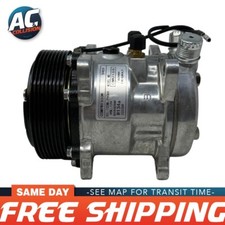 CMU105 Universal Compressor for Abacus 505 / Sanden 5H09 Serpentine Belt 6PK picture