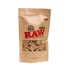 RAW PRE-ROLLED TIPS Filter Tips 200 Per Bag1  *Great Price* *USA Shipped* picture