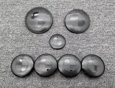 M-Tec Black Knight Front Rear Emblem Badge Plus Grommets For BMW E F G Series picture